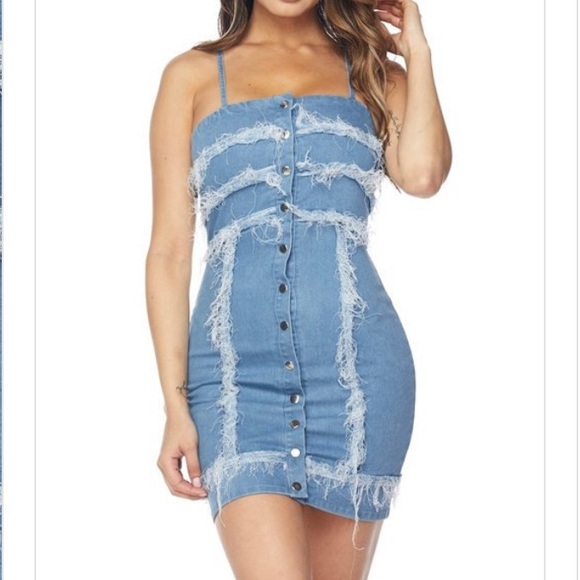 Denim Dress - Picture 2 of 6